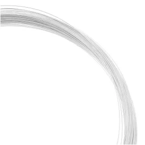 1 Oz. (120 Ft) Sterling Silver Wire 28 Gauge, Round/Half Hard