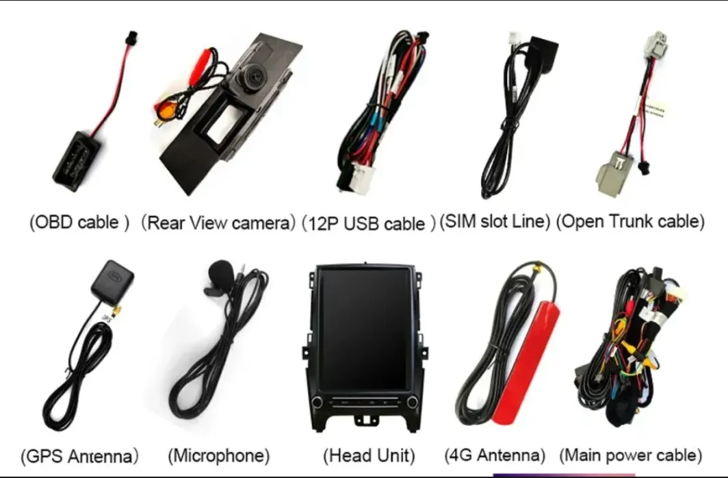 13in For Ford Everest, Ranger& Raptor Car Multimedia Player with Tesla Touch Screen ( 2015-2022) - ( FREE WORLD WIDE SHIPPING )
