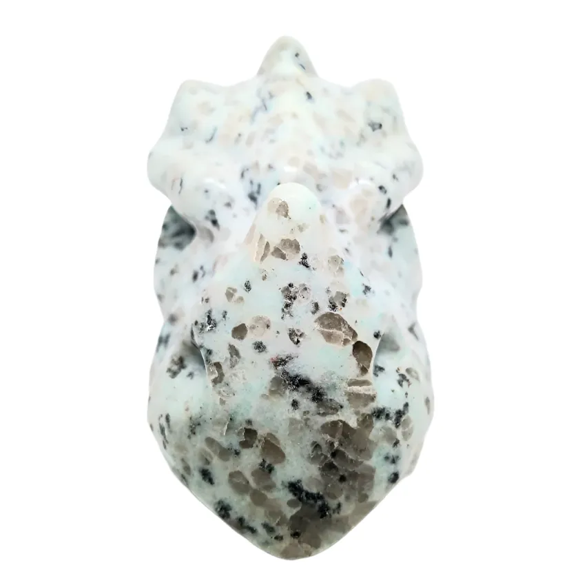 2.1lbs Kiwi Jasper Crystal Dragon Head