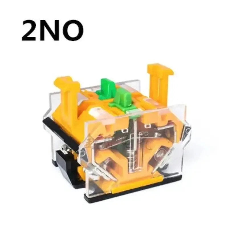 22mm LA38-11D/11DS Quality Sliver Contact Push Button Switch with Light on/Off Momentary/Latching220V LED Indicators