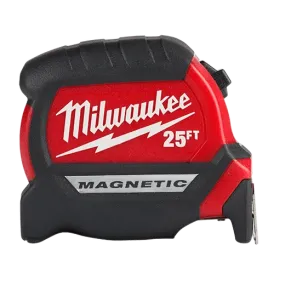 25ft Compact Magnetic Tape Measure