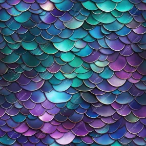 3d mermaid - vinyl wrap seamless 12/23