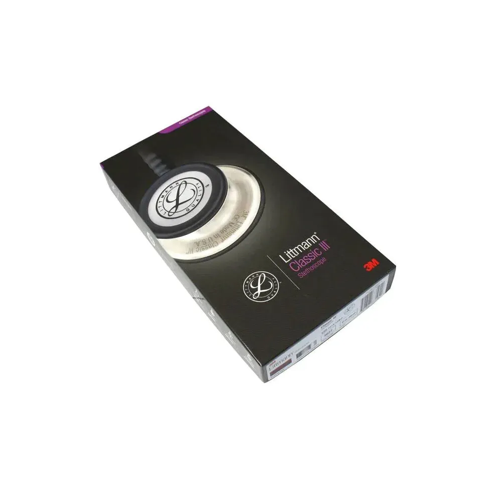 3M Littmann Classic III Stethoscope Burgundy 5627