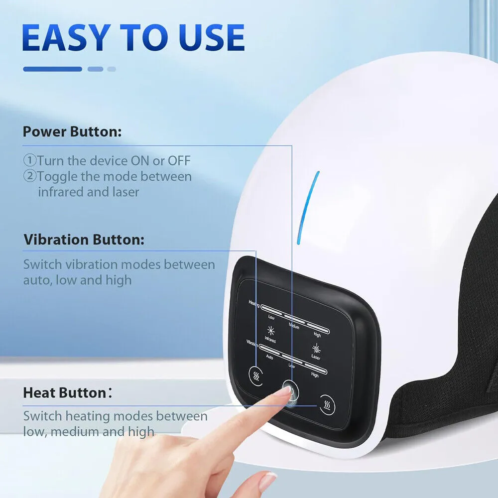 Ultimate 4-in-1 Smart Knee Massager with Soothing Heat, Infrared Relief, and Laser Therapy for Enhanced Comfort and Recovery