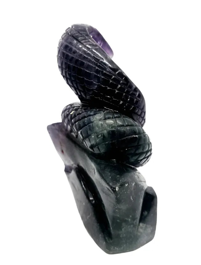 490G Fluorite Crystal Cobra