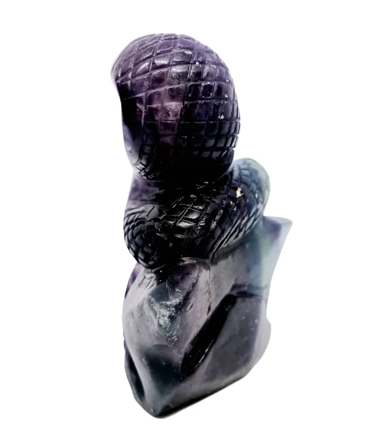490G Fluorite Crystal Cobra