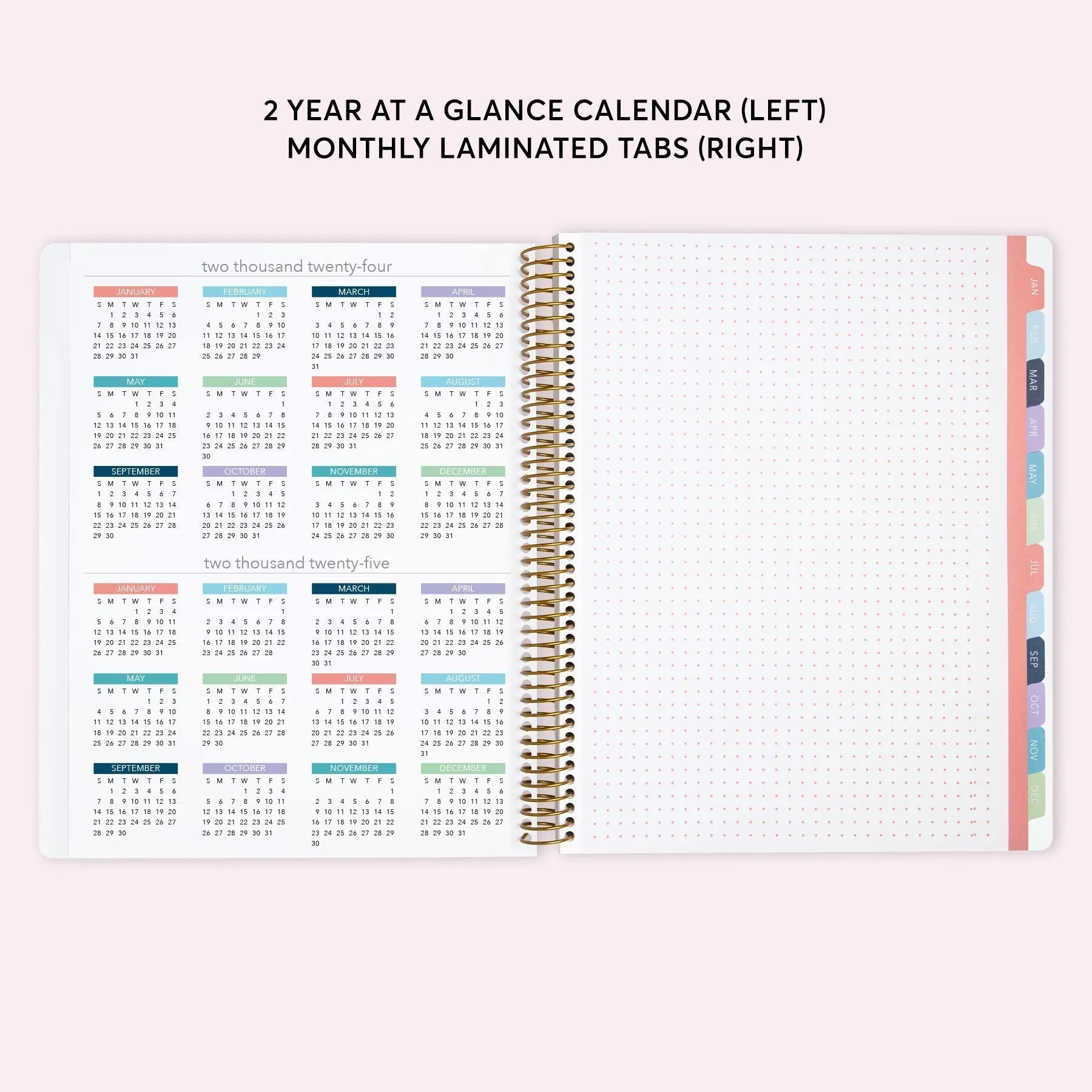 8.5x11 Teacher Planner - Blue Color Block