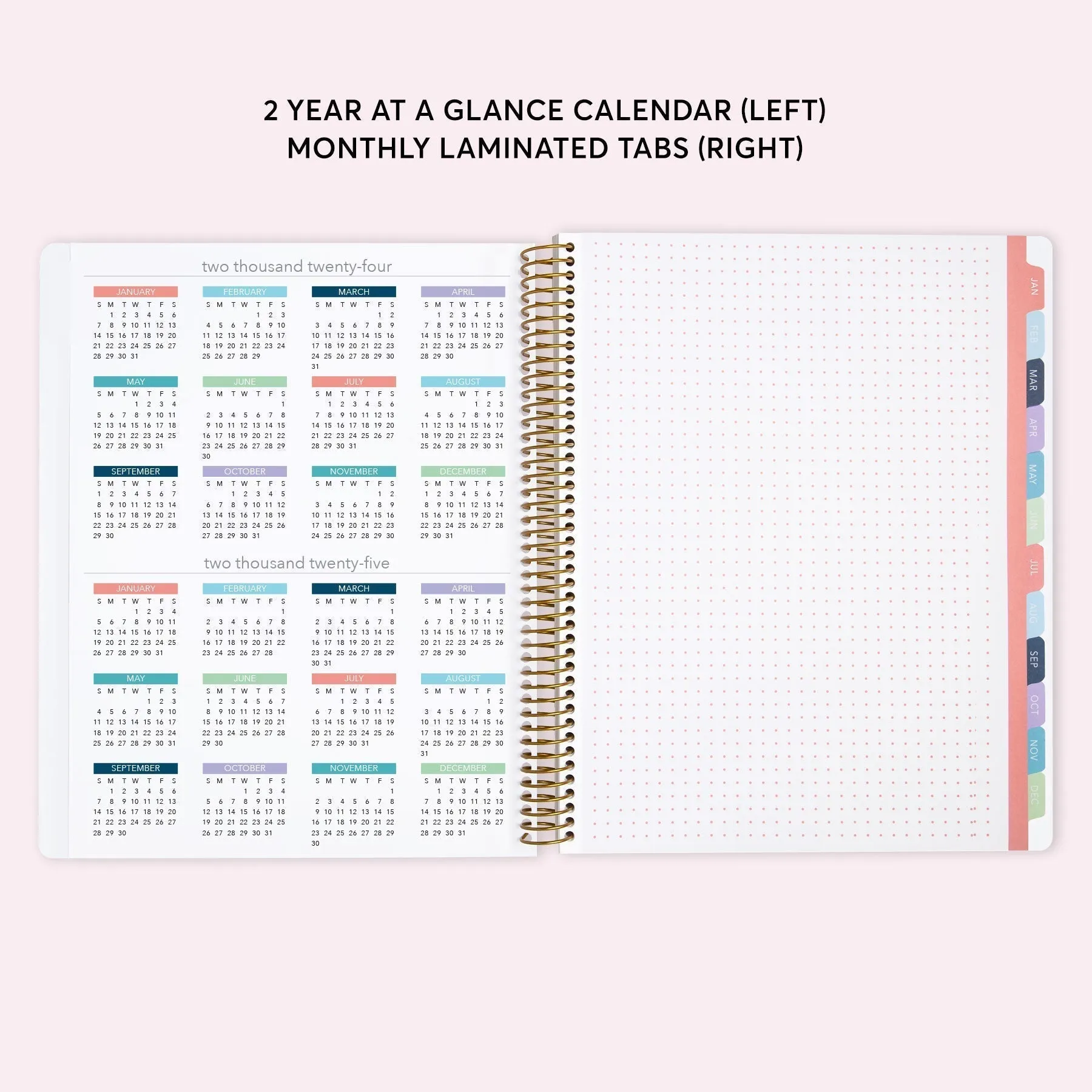 8.5x11 Teacher Planner - Flower Frame Blue