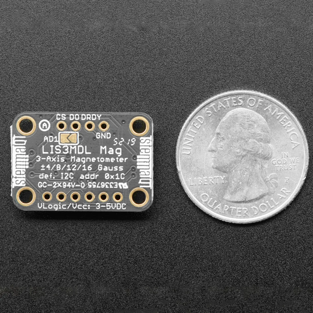 Adafruit Triple-axis Magnetometer - LIS3MDL