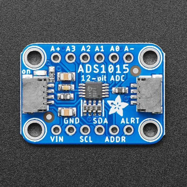 ADS1015 12-Bit ADC - 4 Channel with Programmable Gain Amplifier