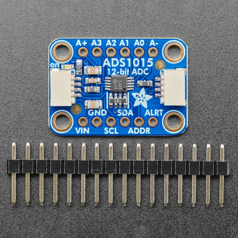 ADS1015 12-Bit ADC - 4 Channel with Programmable Gain Amplifier