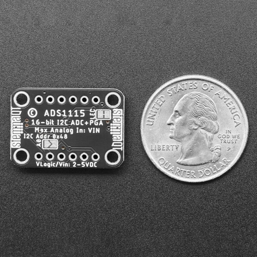 ADS1115 16-Bit ADC - 4 Channel with Programmable Gain Amplifier