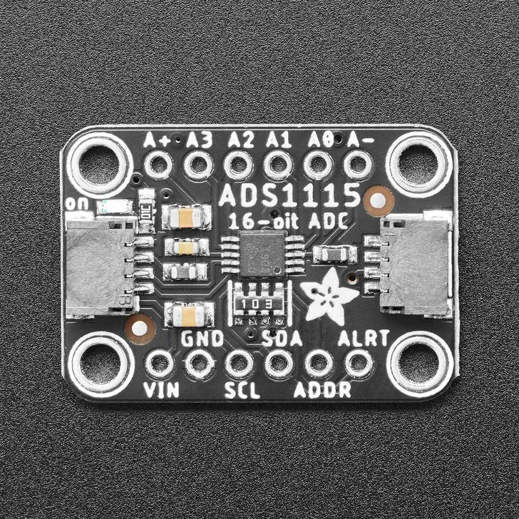 ADS1115 16-Bit ADC - 4 Channel with Programmable Gain Amplifier