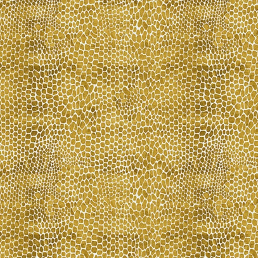 Age of the Dinosaurs Reptile Scales in Gold