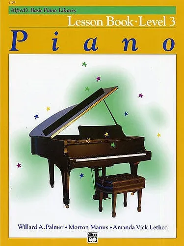 Alfred's Basic Piano Library: Lesson Book 3