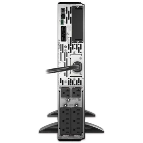APC SMX2200RMLV2U Smart-UPS X, Line Interactive, 2200VA, Rack/Tower Convertible 2U, 100V-127V, 6x 5-15R 2x 5-20R NEMA, SmartSlot, Extended Runtime