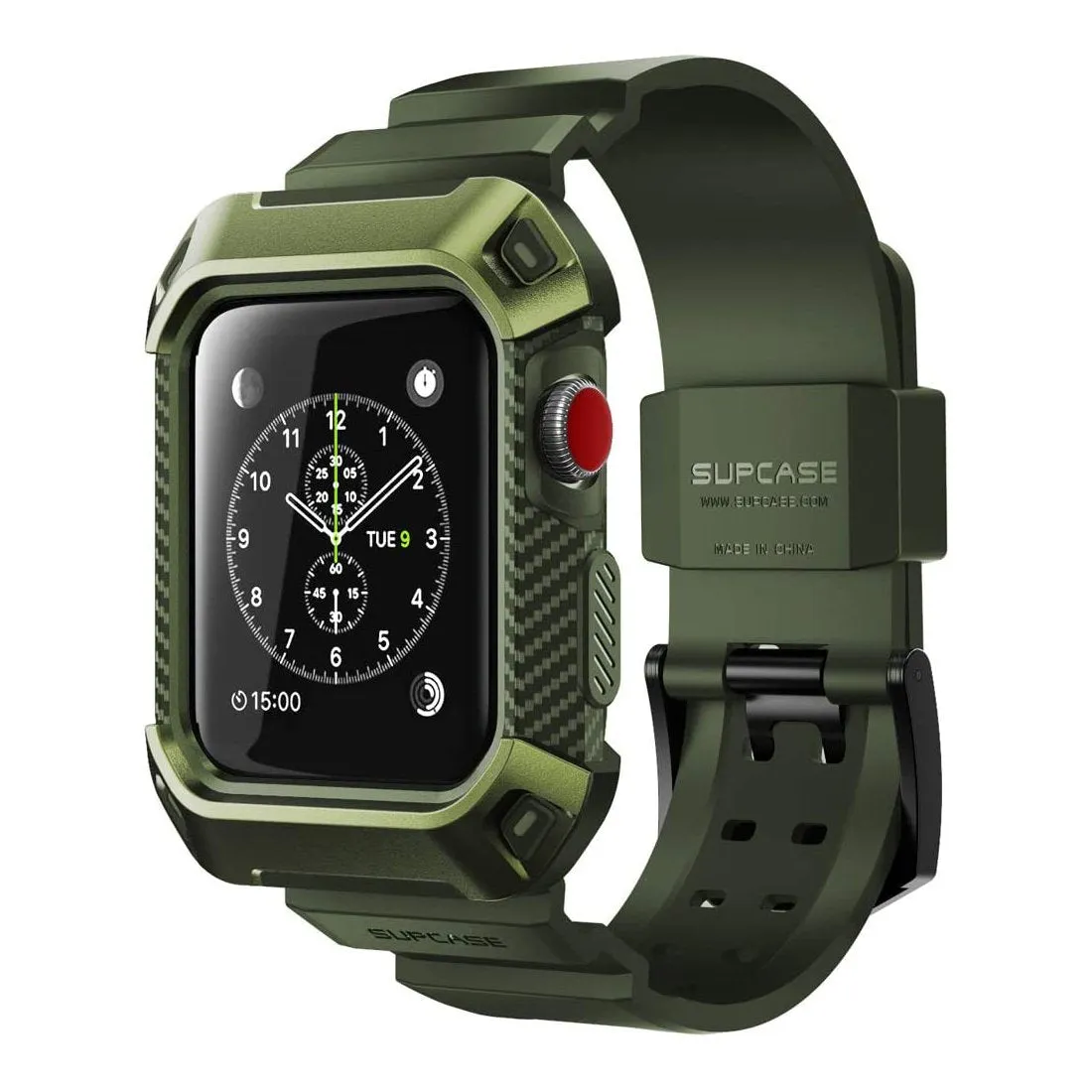 Apple Watch UB Pro Wristband Case (38mm)-Dark Green