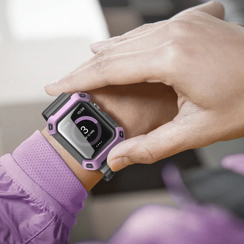 Apple Watch UB Pro Wristband Case (38mm)-Purple