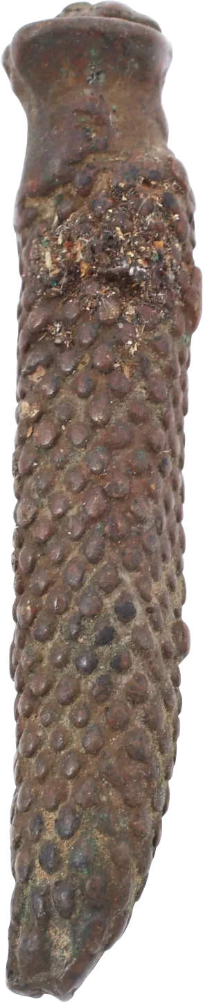 ASHANTI FIGURAL GOLD WEIGHT, FROM NATURE C.1900, ex: Sir Cecil Armitage Collection