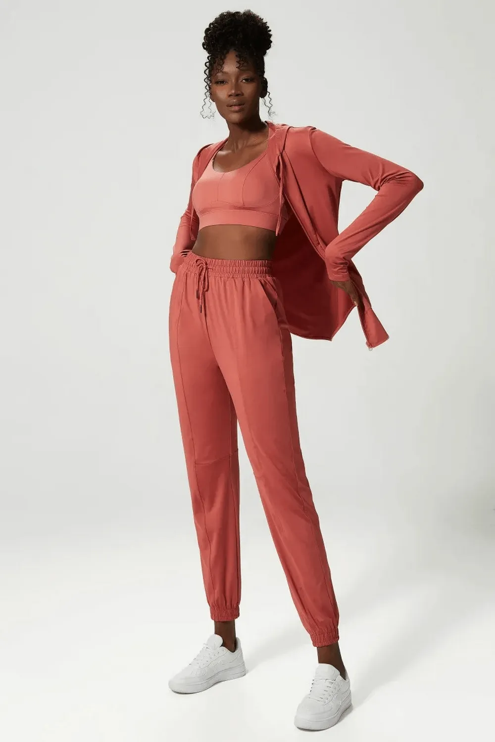 Athletic Clothing Set for Womens in Three Tones - SF2090