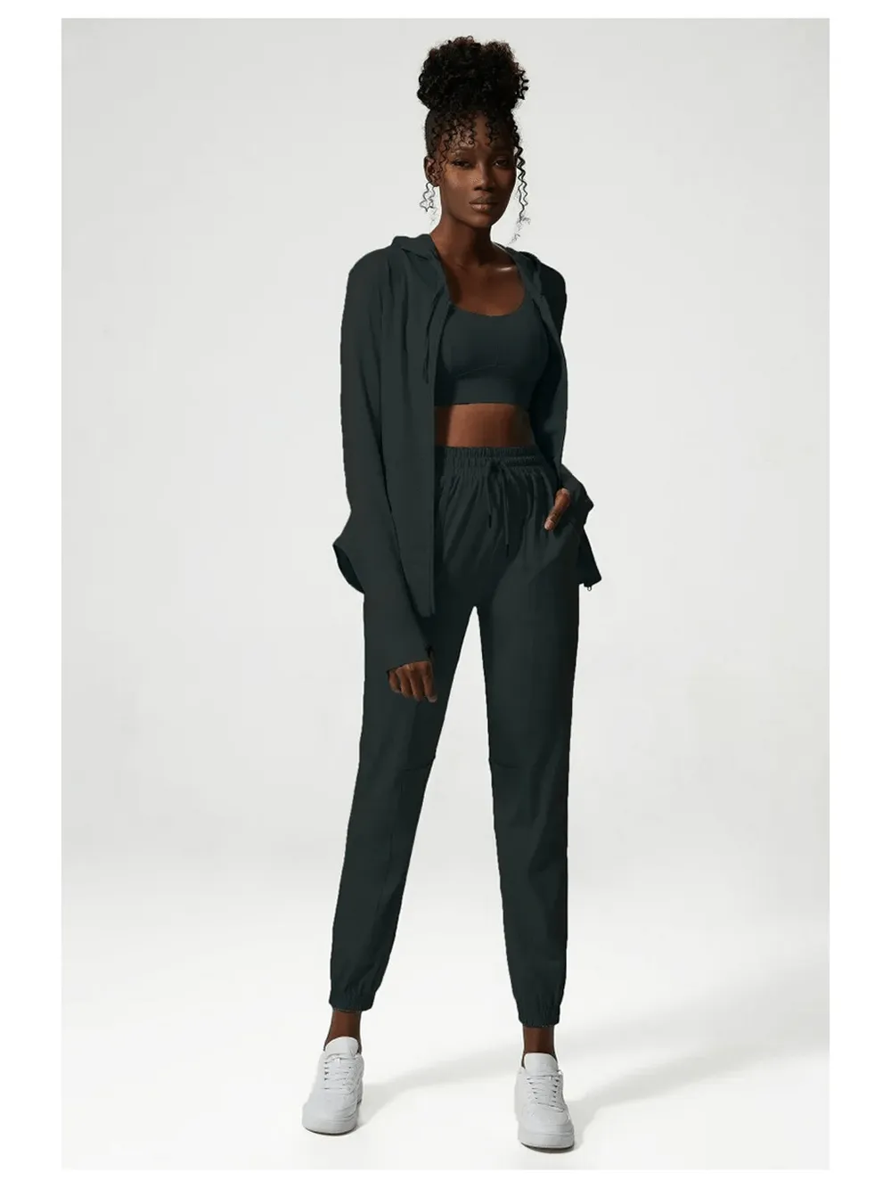 Athletic Clothing Set for Womens in Three Tones - SF2090