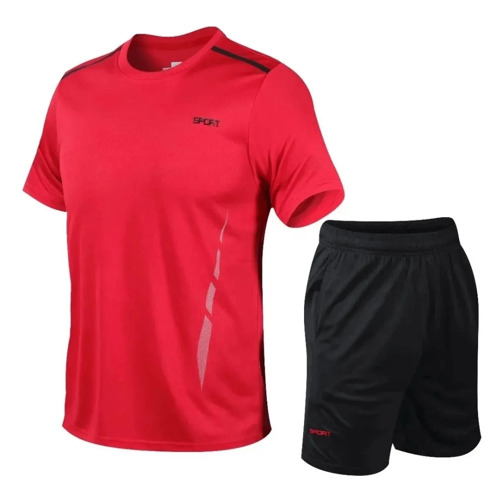 Athletic O-Neck Sportswear Set for Men - SF2017