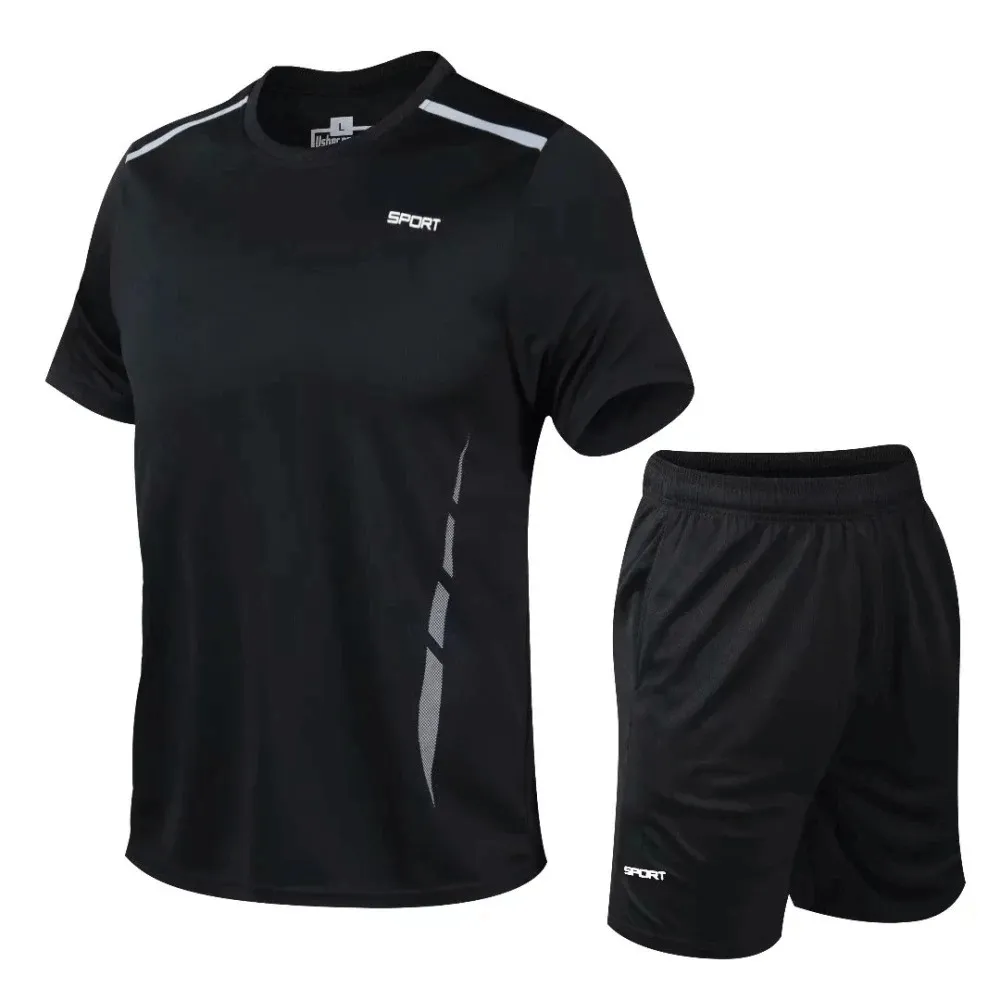 Athletic O-Neck Sportswear Set for Men - SF2017
