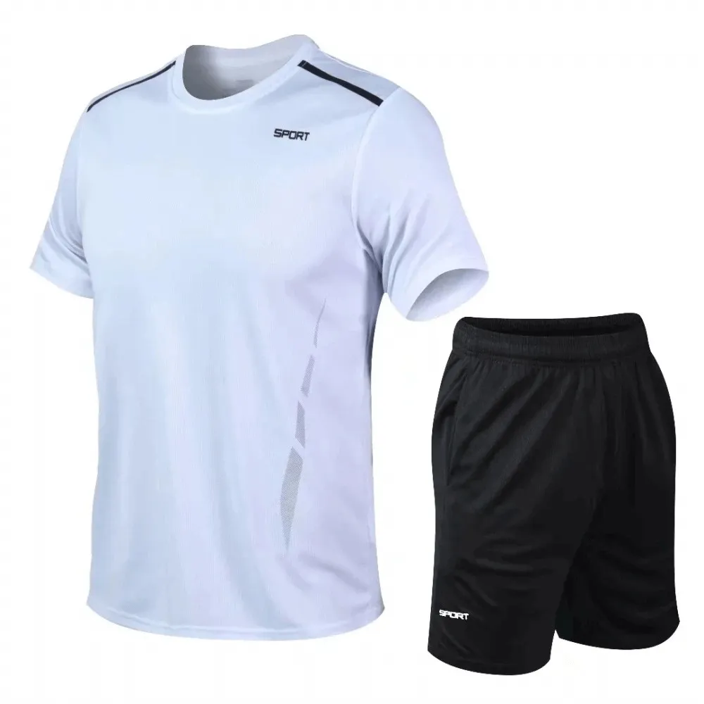 Athletic O-Neck Sportswear Set for Men - SF2017