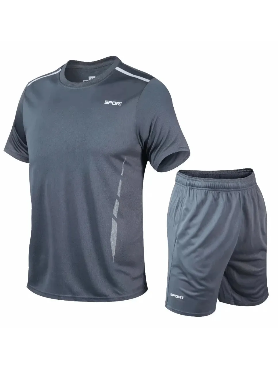 Athletic O-Neck Sportswear Set for Men - SF2017