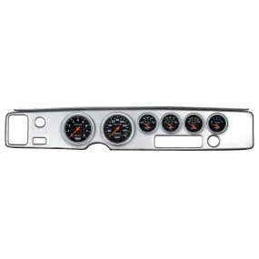 AutoMeter 7028-SC DIRECT FIT DASH KIT; FIREBIRD 70-81; TACH/MPH/FUEL/OILP/WTMP/VOLT; SPORT-COMP