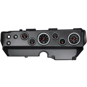 AutoMeter 7029-SC DIRECT FIT DASH KIT; EBODY/CUDA/CHALLENGER 70-74; TACH/MPH/FUEL/OILP/WTMP/VOLT;