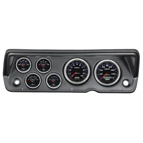 AutoMeter 7031-CB DIRECT FIT DASH KIT; ABODY/DUSTER/DEMON/DART 70-76; RPM/MPH/FUEL/OILP/WTMP/BAT;