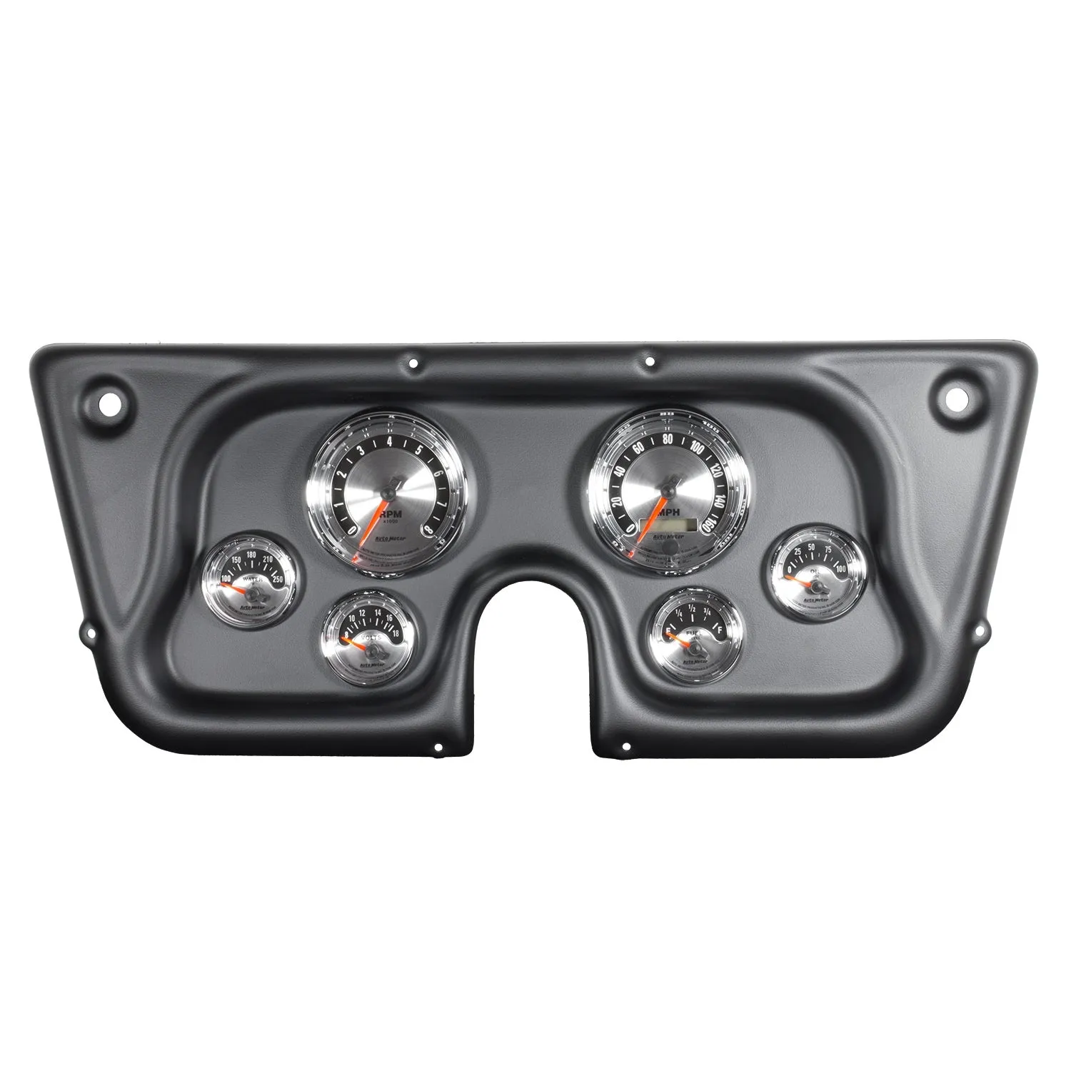 AutoMeter 7032 DIRECT FIT DASH KIT; CHEVY TRUCK C/K/K5/SUBRBN 67-72; RPM/MPH/FUEL/OILP/WTMP/BAT
