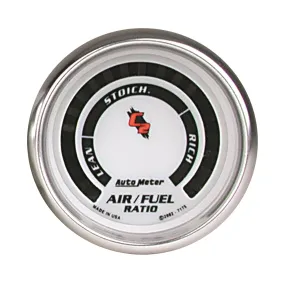 AutoMeter 7175 GAUGE; AIR/FUEL RATIO-NARROWBAND; 2 1/16in.; LEAN-RICH; LED ARRAY; C2