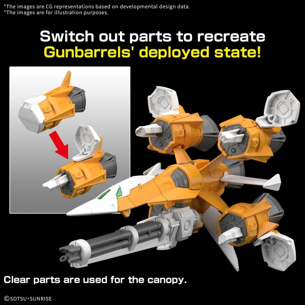 Bandai - Gundam Option Parts - Gunpla 14 (Gunbarrel Striker)