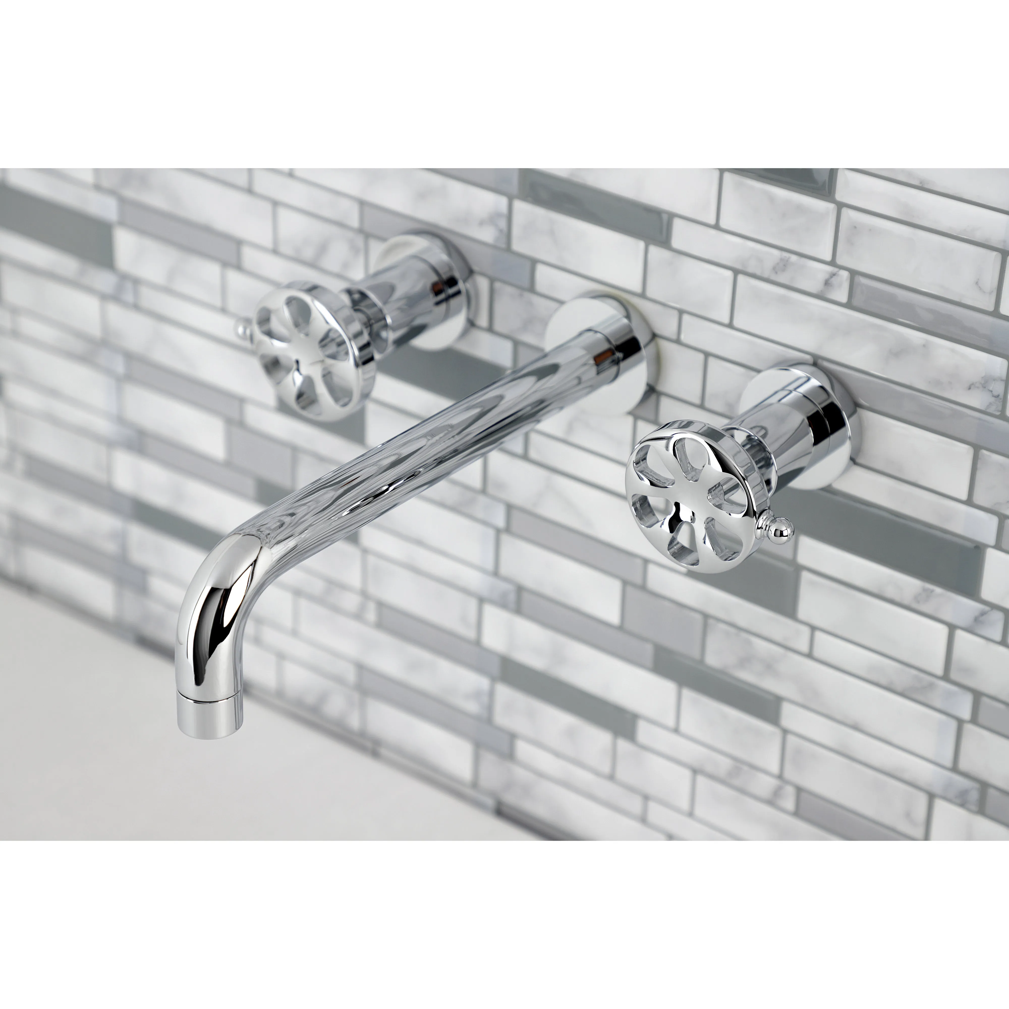 Belknap Two-Handle Wall Mount Tub Faucet