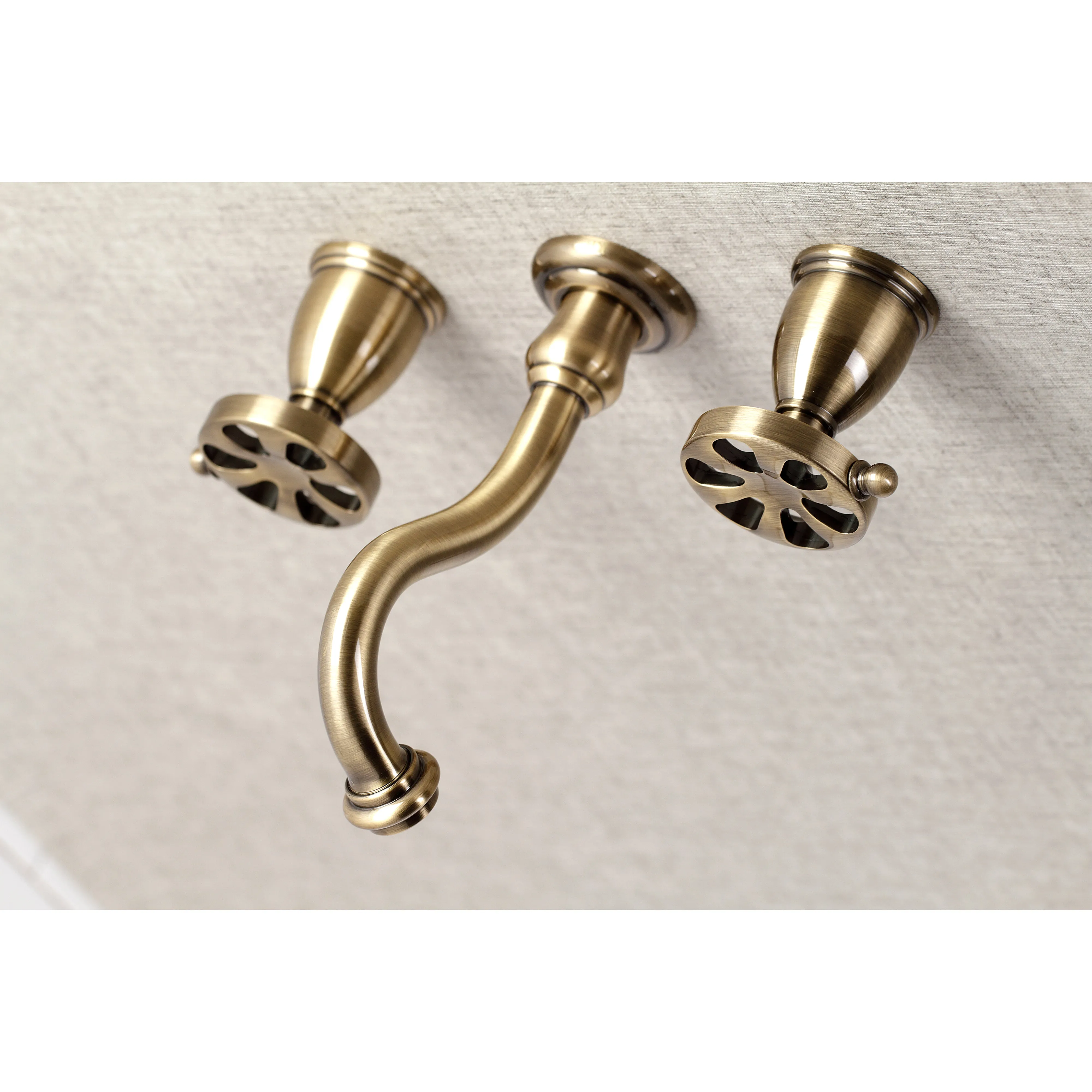 Belknap Two-Handle Wall Mount Tub Faucet