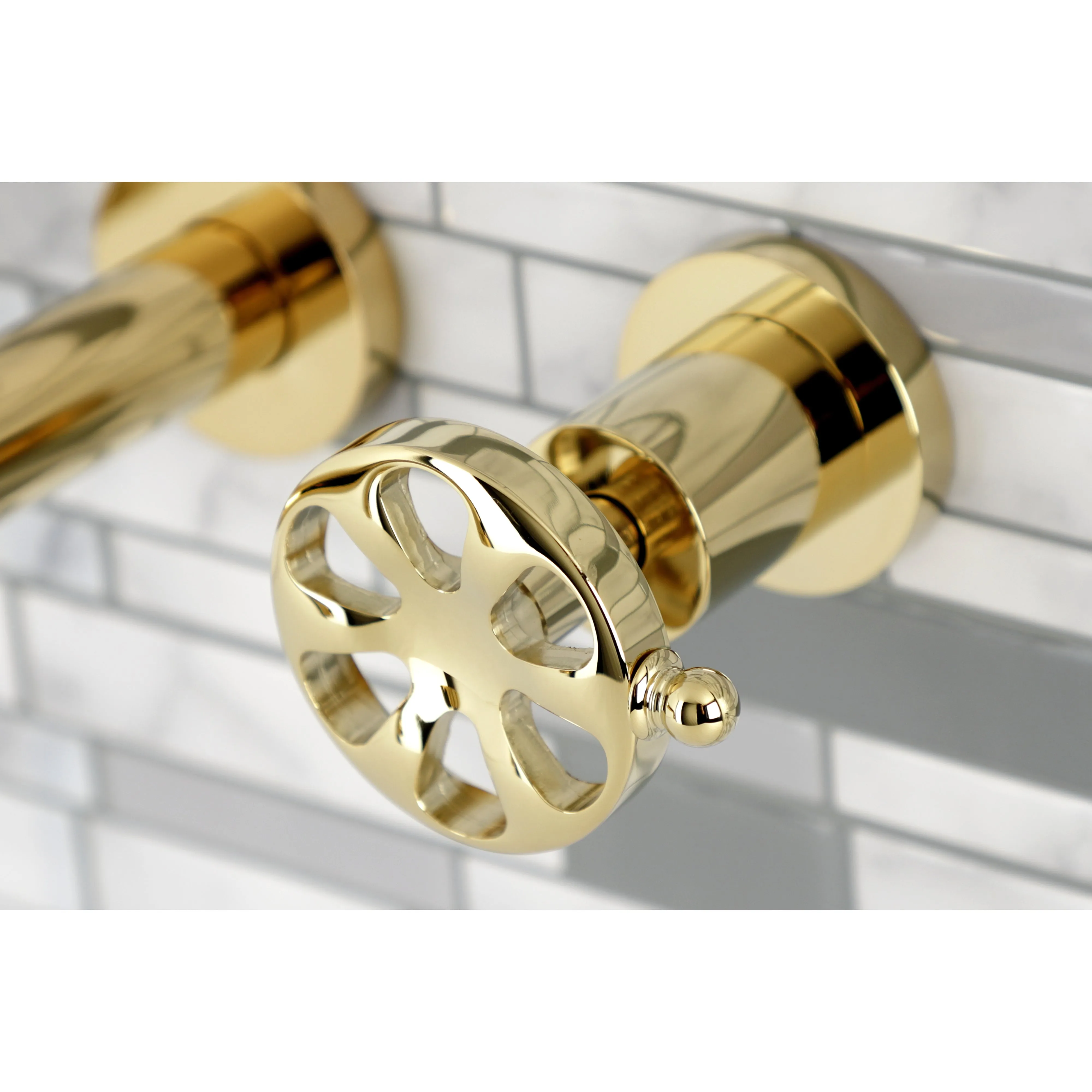 Belknap Two-Handle Wall Mount Tub Faucet