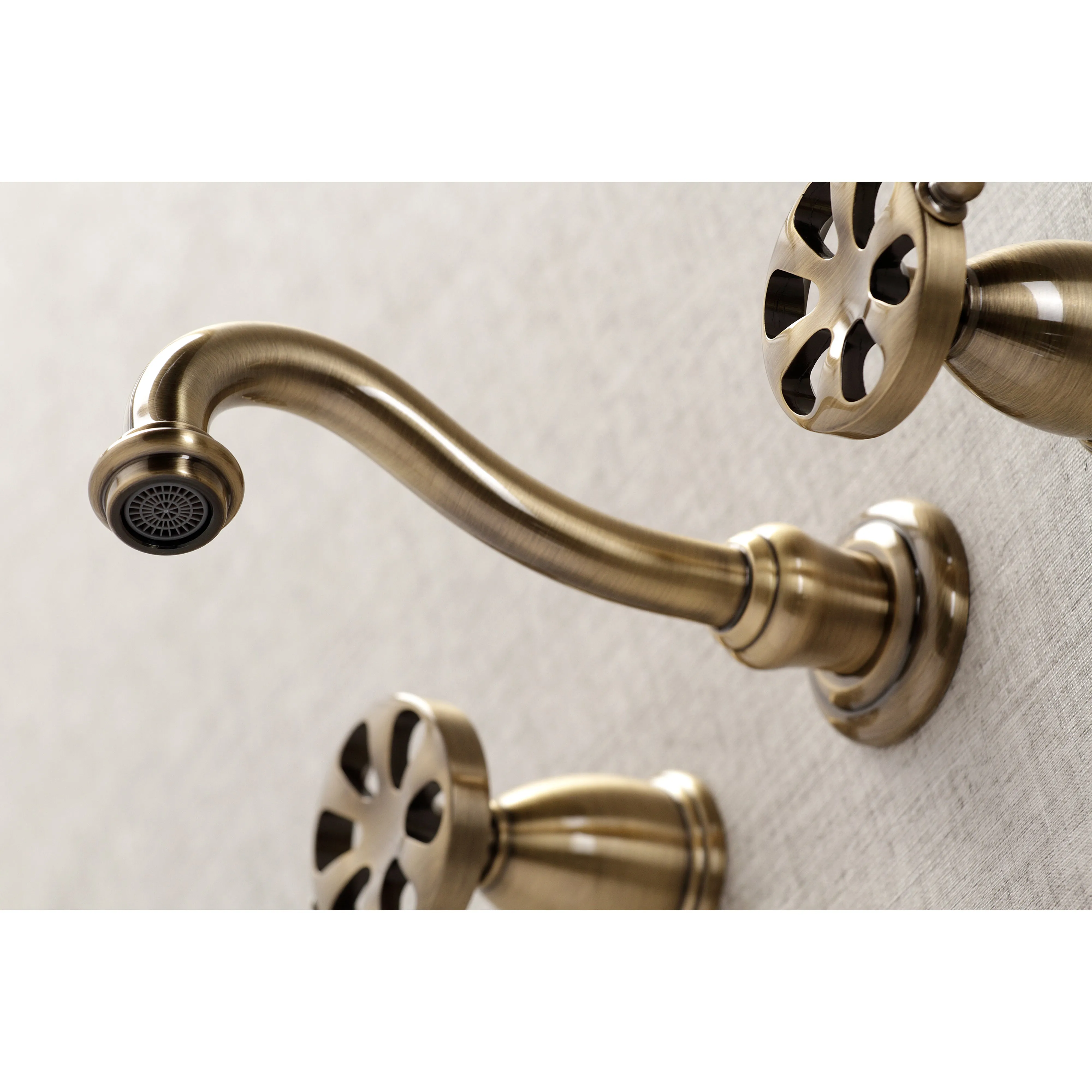 Belknap Two-Handle Wall Mount Tub Faucet