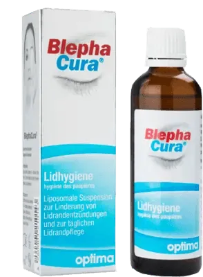 Blepharitis treatment, inflammation of eyelid, BLEPHACURA Suspension