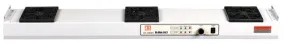 Botron B486103 High-Frequency 3-Fan Overhead Ionizing Blower, 100/240V