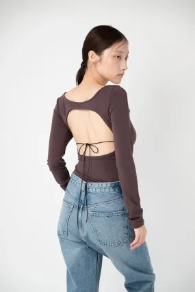 Brown top