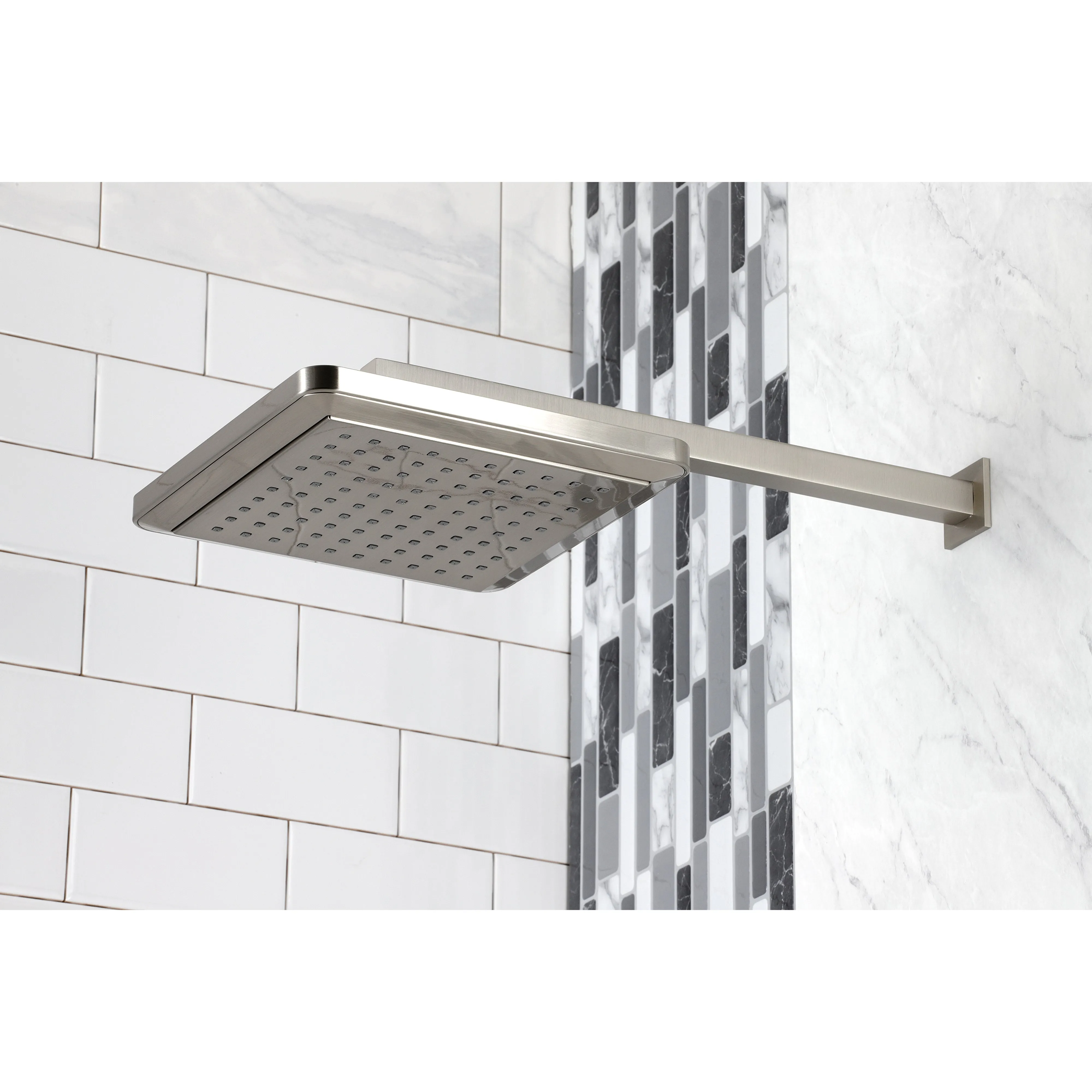 Claremont 9-5/8" Square Shower Head with Shower Arm