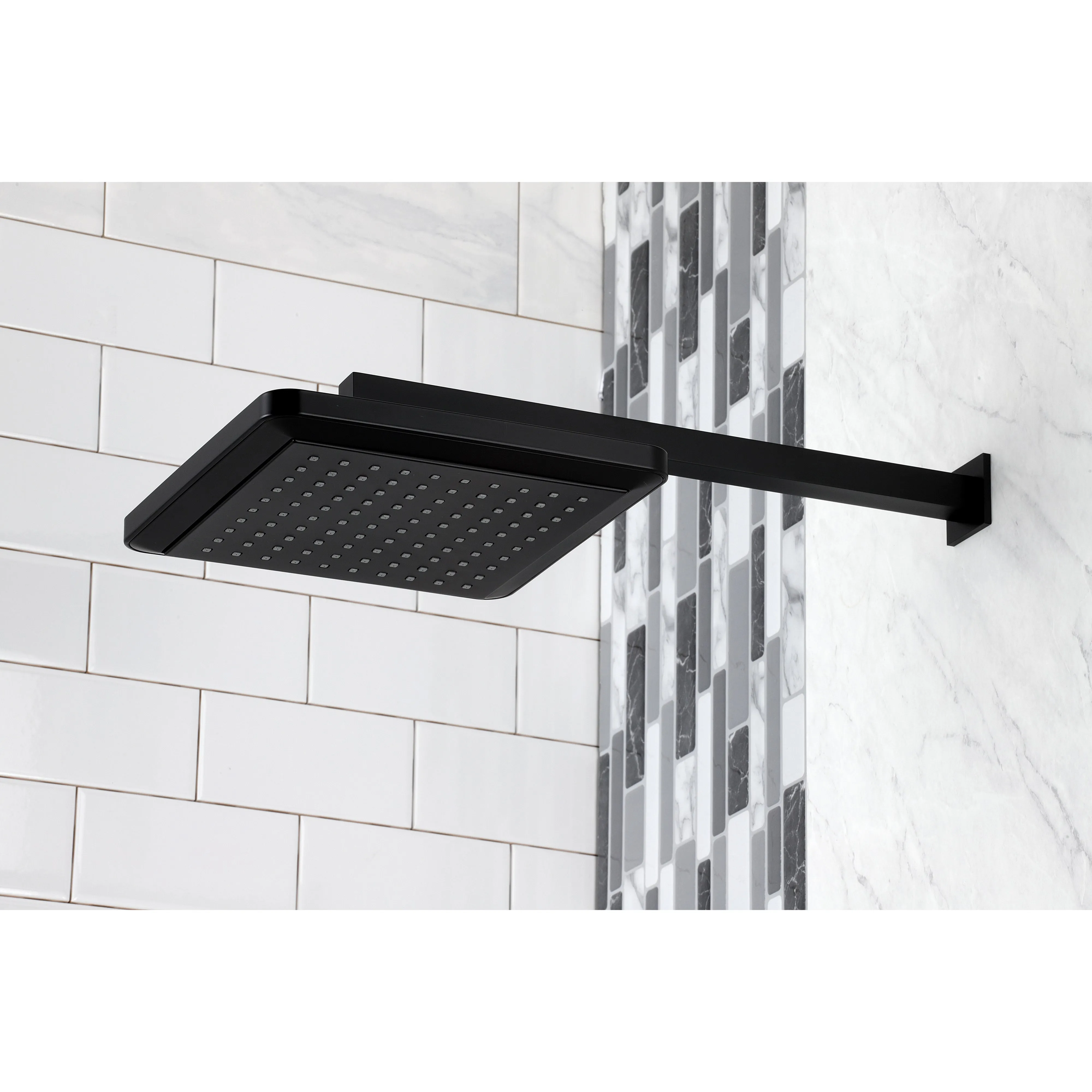 Claremont 9-5/8" Square Shower Head with Shower Arm