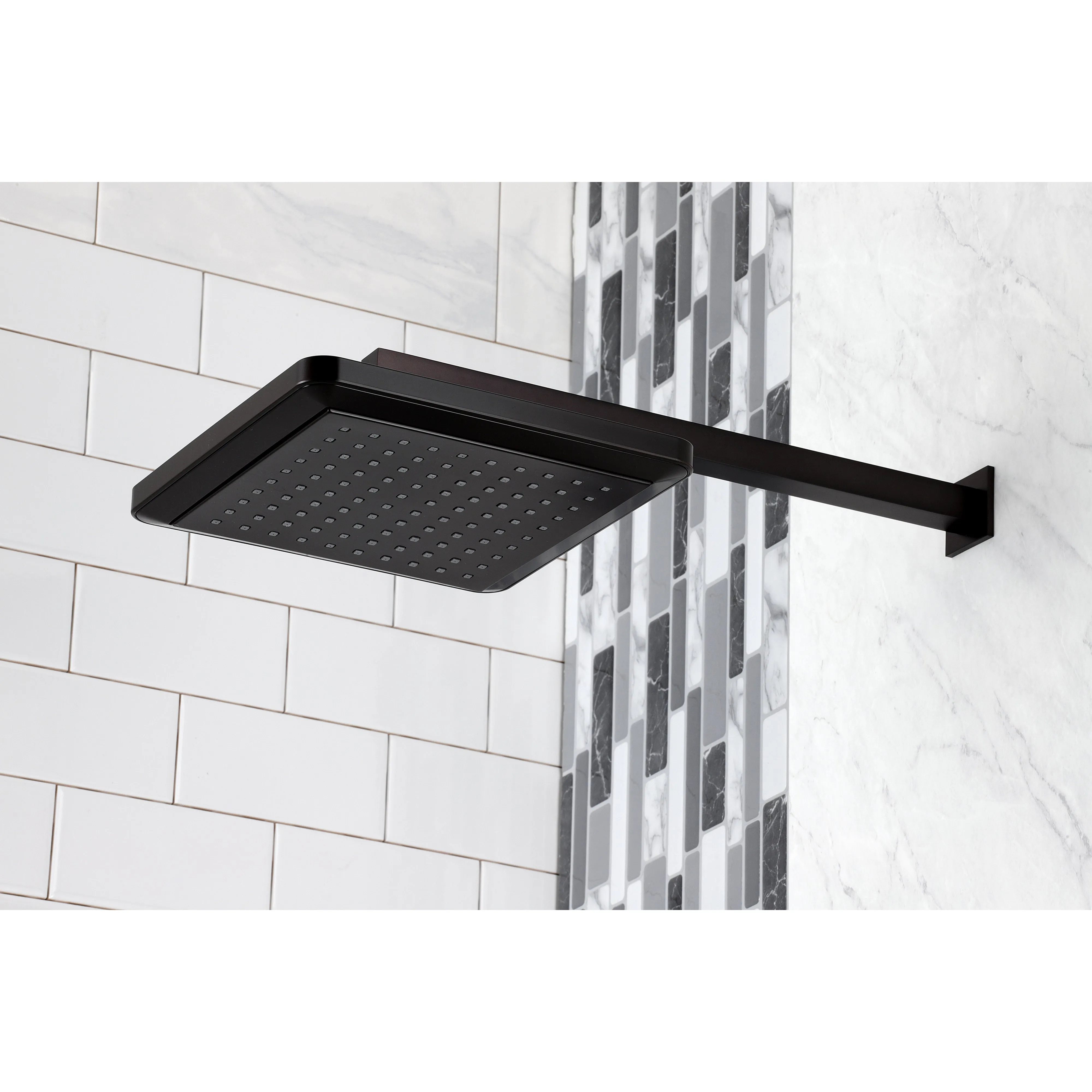 Claremont 9-5/8" Square Shower Head with Shower Arm