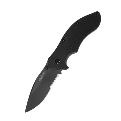 Clash Black Folder Serrated