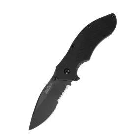 Clash Black Folder Serrated