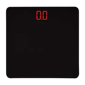 Clevinger 180kg Digital Glass Bathroom Scales in Black