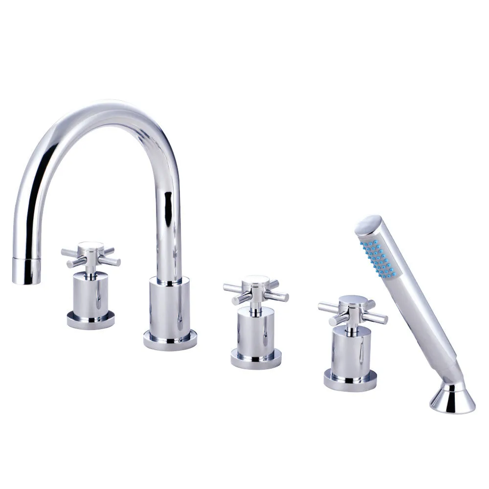 Concord 5-Piece Roman Tub Faucet