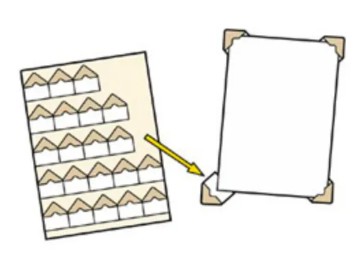 Creative Photo Corners (Kraft) by Scrapbook Adhesives